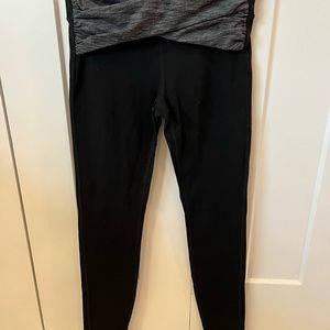 Athleta girl size 12 black leggings